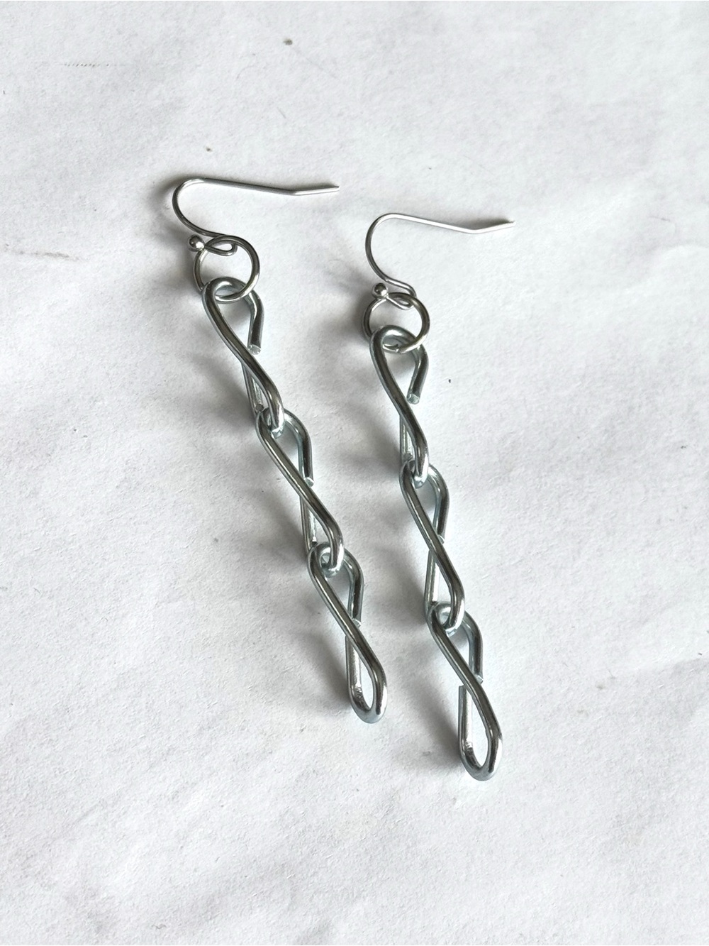 5 For $25💫Silver Punk Chain Dangles - Picture 5 of 5